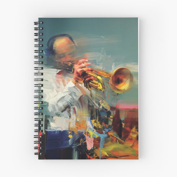 Item preview, Vibrant Jazz Trumpeter designed and sold by lautir.