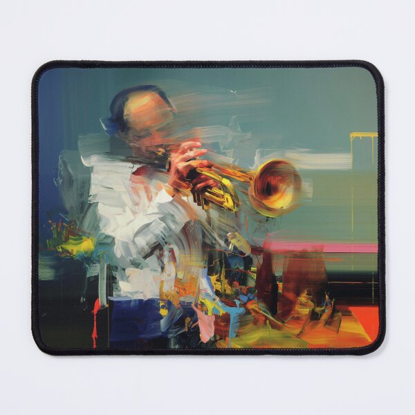 Item preview, Vibrant Jazz Trumpeter designed and sold by lautir.