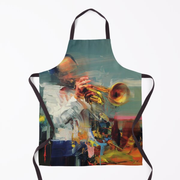 Item preview, Vibrant Jazz Trumpeter designed and sold by lautir.