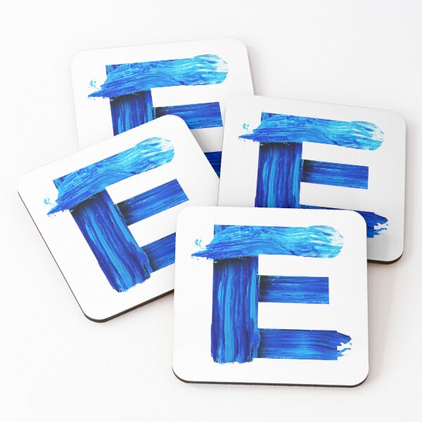 Item preview, Minimalist Cursive E Initial | Modern Paint Texture Letter Typography designed and sold by Raj-Designs.