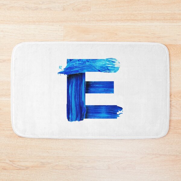 Item preview, Minimalist Cursive E Initial | Modern Paint Texture Letter Typography designed and sold by Raj-Designs.