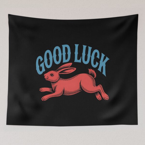 Item preview, Aesthetic Good luck Lucky Rabbit designed and sold by faridman.