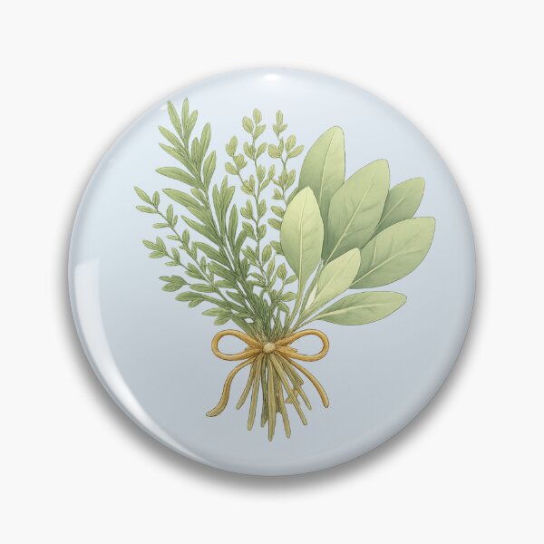 Item preview, Fresh Kitchen Herb Bundle Farmhouse Illustration designed and sold by Midnight Garden.