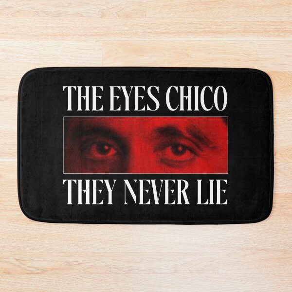Item preview, The Eyes Chico They Never Lie Red Cinema Art designed and sold by 2112Shop.