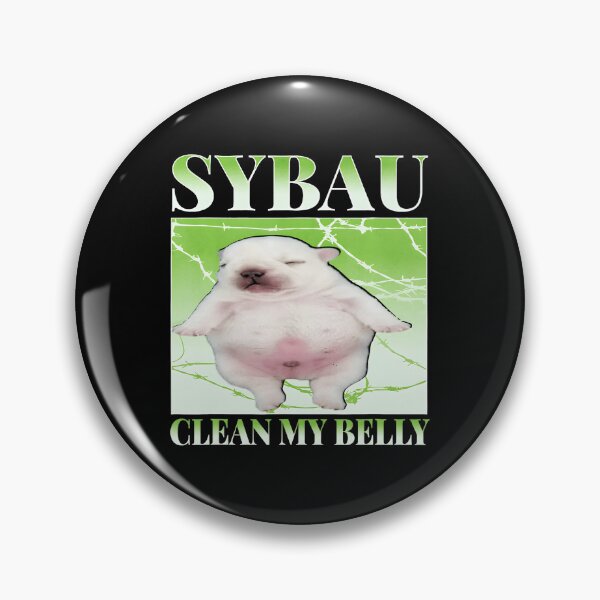 Item preview, Pibble Wash My Belly Clean My Belly Brainrot  designed and sold by Akiraaa33.