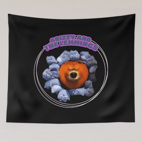 Item preview, Grizzy And The Lemmings Circle Group designed and sold by thunderr299.