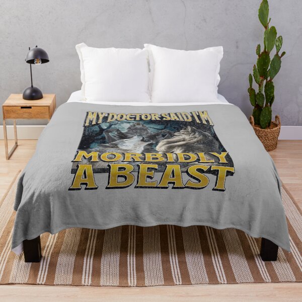 Item preview, Morbidly A Beast Funny Cringe Alpha Werewolf Wolf Meme designed and sold by mjohnson9.