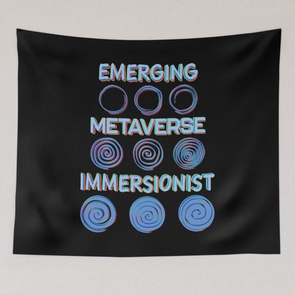 Item preview, Emerging Metaverse Immersionist. designed and sold by UltraQuirky.