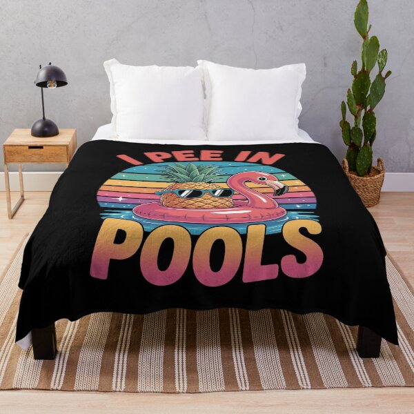 Item preview, I Pee In Pools Swimming Joke Funny Summer Pool Party  designed and sold by VerseFarm.