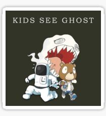Kids See Ghost - Cartoon Sticker
