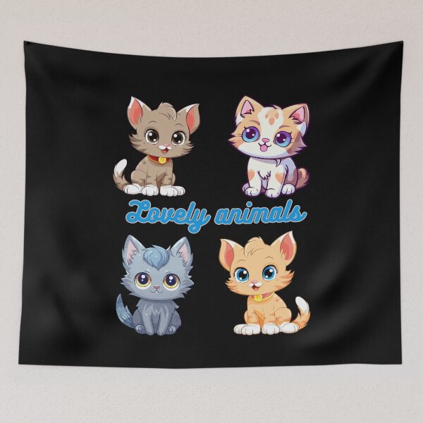 Item preview, Lovely animal - Cute cats design for kitten lovers  designed and sold by MegiSmile.