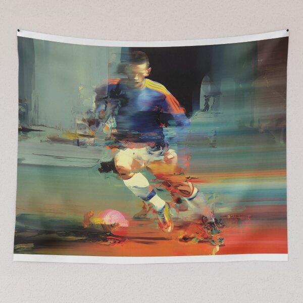 Item preview, Dynamic Soccer Player in Motion designed and sold by lautir.