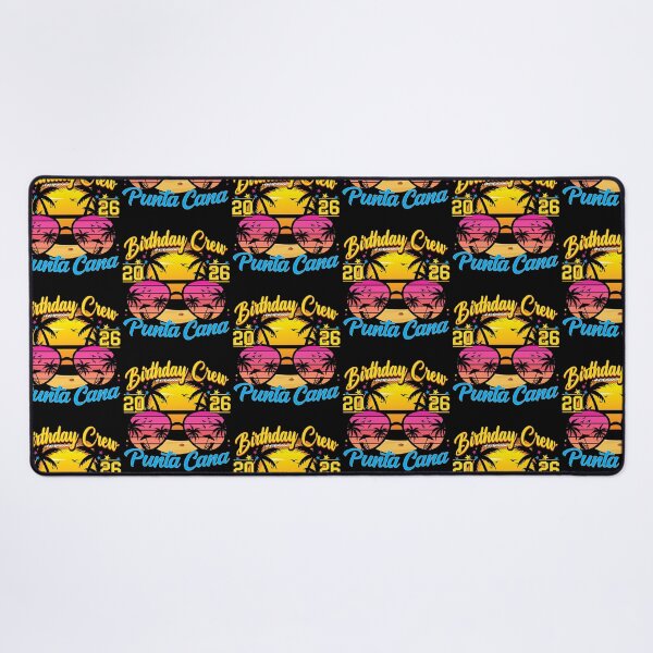 Item preview, Birthday Crew Punta Cana 2026 Tropical Family Vacation designed and sold by pansak.