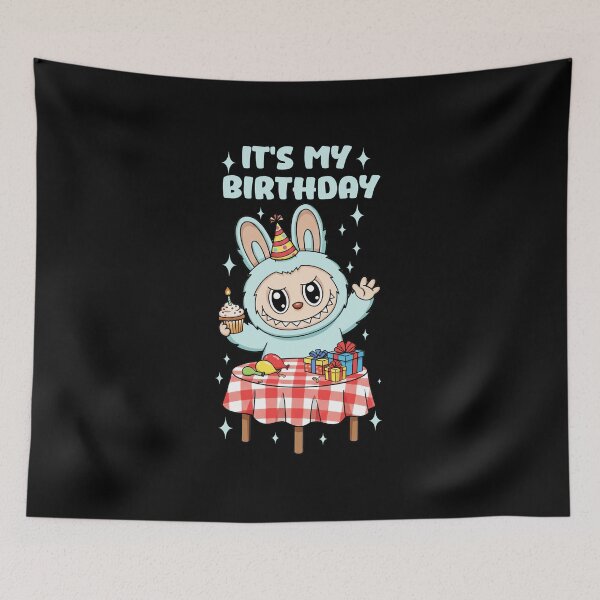 Item preview, It's My Birthday Labubu  designed and sold by Nogameeee21.
