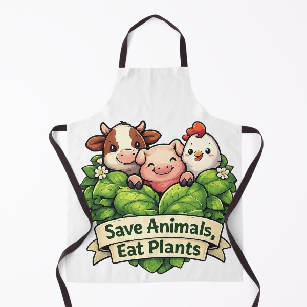 Item preview, Save Animals, Eat Plants designed and sold by PossumsWorkshop.