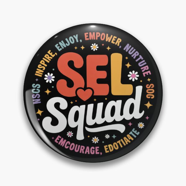 Item preview, Groovy Social Emotional Learning Teacher SEL Squad designed and sold by NailMolisa.
