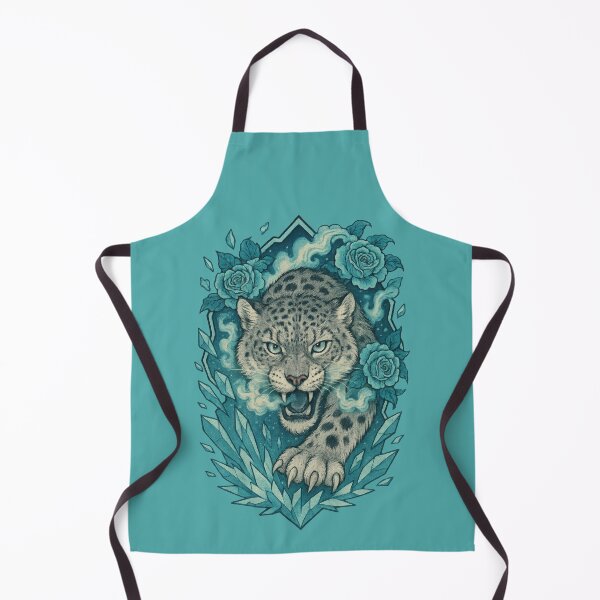 Item preview, Frost Leopard Blooming Resolve designed and sold by EdvvinStudios.