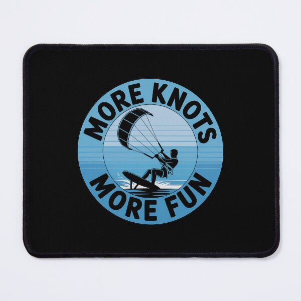 Item preview, Kitesurfer  – More Knots More Fun – Sailing & Kiteboarding Graphic designed and sold by VividOrganica.