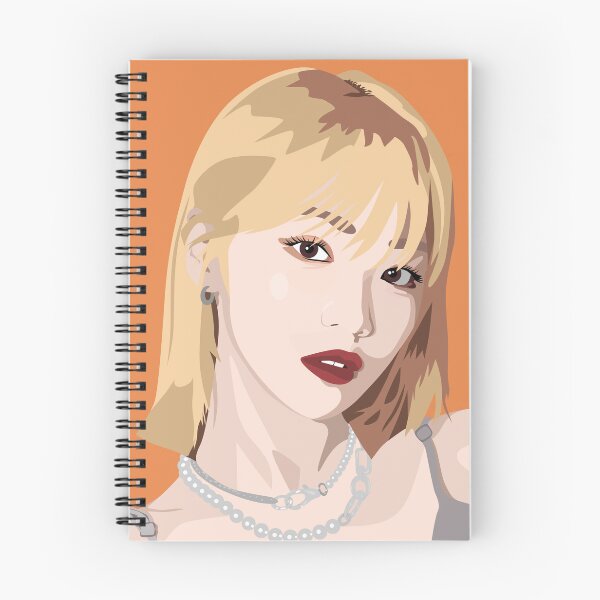 Item preview, Chaewon of Lesserafim in a stunning vector digital portrait designed and sold by Aome22.