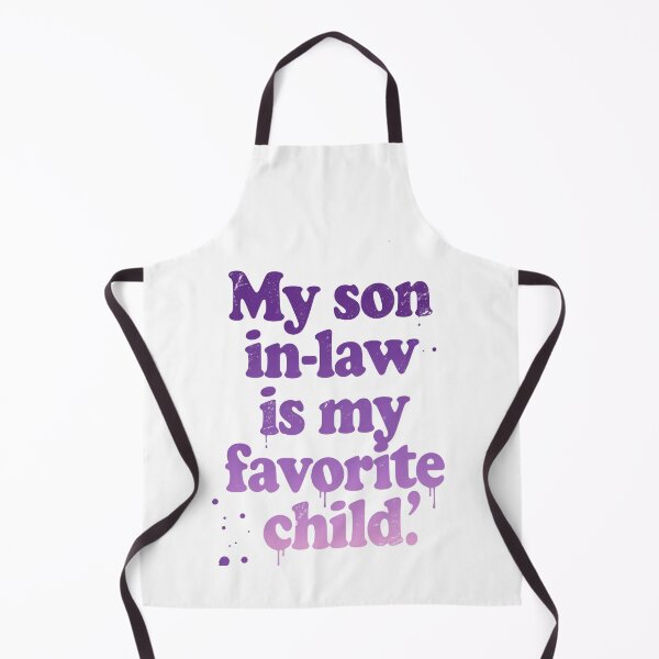 Item preview, My Son In Law Is My Favorite Child Bold Playful Retro designed and sold by Star3NowForMe.