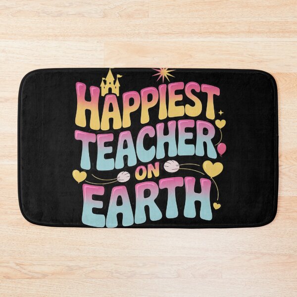 Item preview, Happiest Teacher On Earth Back To School First Day Of School designed and sold by NailMolisa.