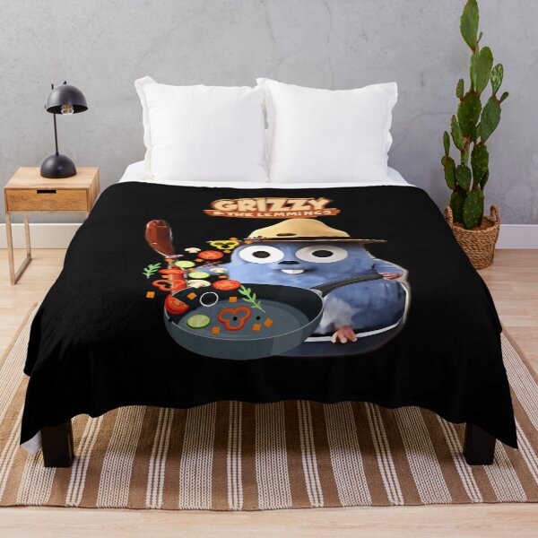 Item preview, Grizzy And The Lemmings Cooking Scene designed and sold by thunderr299.