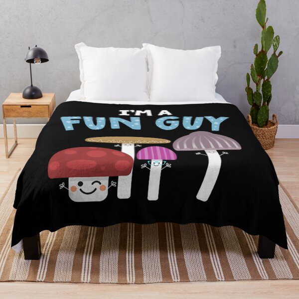 Item preview, I’m A Fun Guy Funny Fungi Text Design designed and sold by harsdenonp.