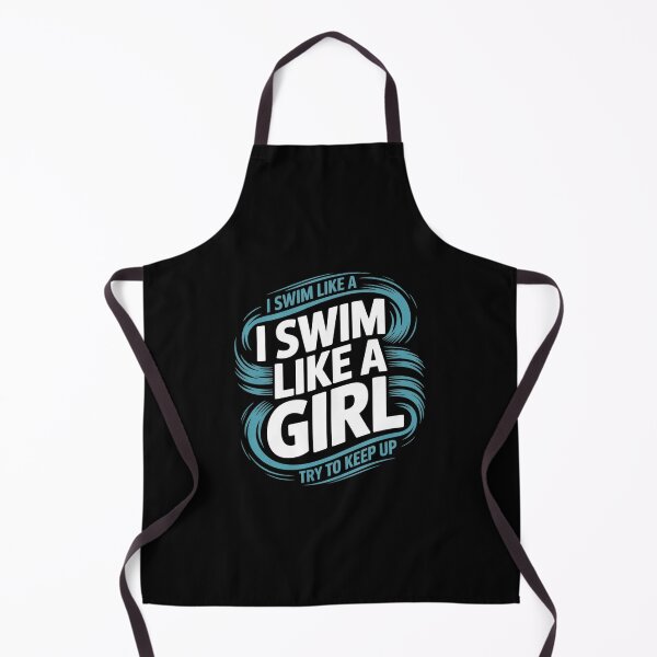 Item preview, I Swim Like A Girl Try To Keep Up I Swimming I Swimmer  designed and sold by VerseFarm.