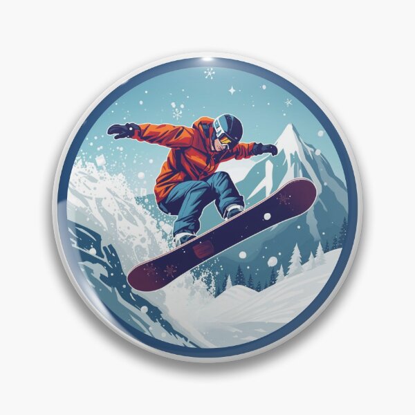 Item preview, Winter Sports Games Arena Snowboarding Competition Sticker designed and sold by colorleafz.