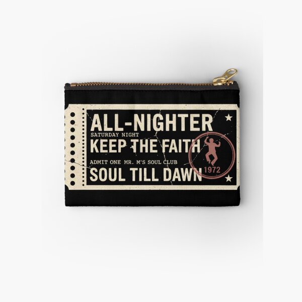 Item preview, All-Nighter Soul Club Ticket – Keep The Faith Retro Northern Soul Design designed and sold by KentonDesignsUK.