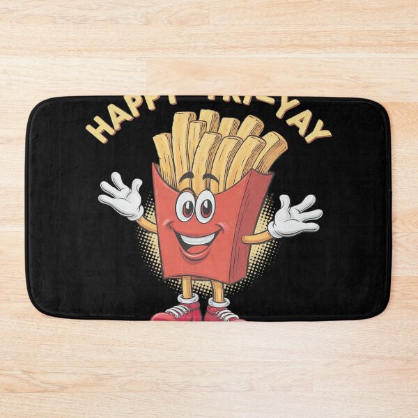 Item preview, Happy Fri Yay French Fries Teacher Life Friday Weekend  designed and sold by NailMolisa.