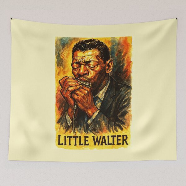 Item preview, Little Walter - Harmonica Blues Legend designed and sold by Sarcastic designs.