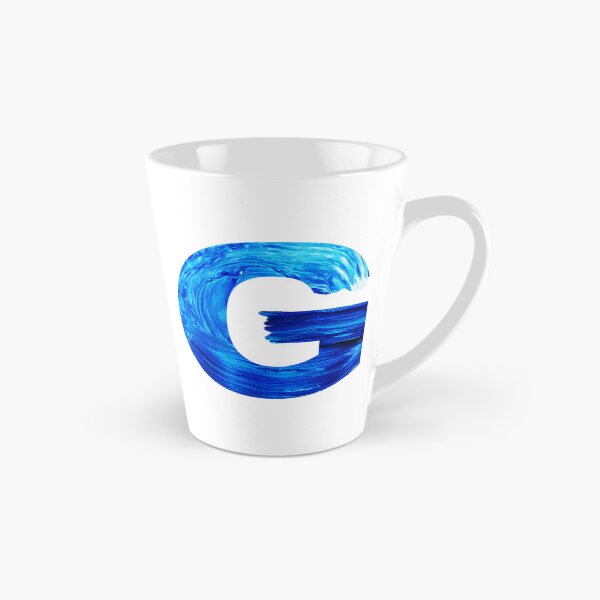 Item preview, Clean Cursive G Monogram | Minimalist Paint Stroke Initial Design designed and sold by Raj-Designs.