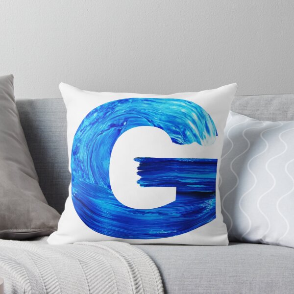 Item preview, Clean Cursive G Monogram | Minimalist Paint Stroke Initial Design designed and sold by Raj-Designs.