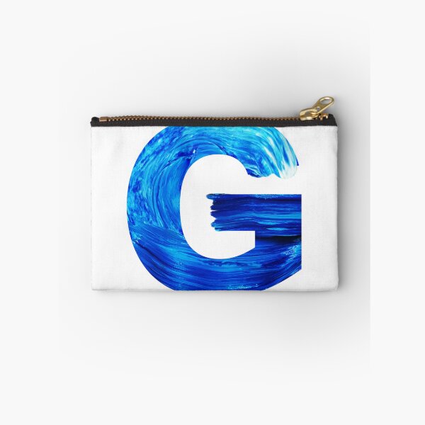 Item preview, Clean Cursive G Monogram | Minimalist Paint Stroke Initial Design designed and sold by Raj-Designs.