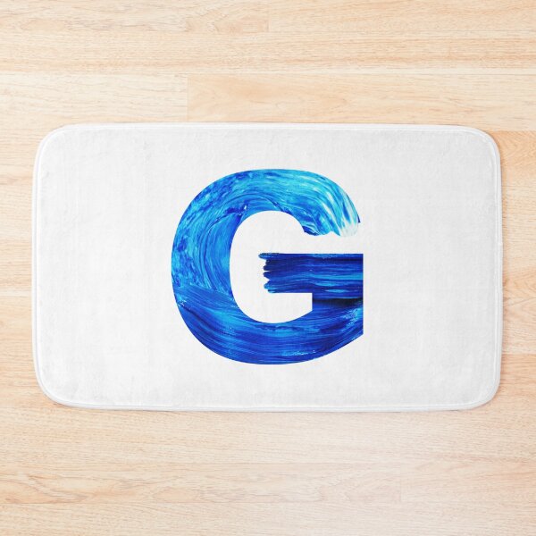 Item preview, Clean Cursive G Monogram | Minimalist Paint Stroke Initial Design designed and sold by Raj-Designs.