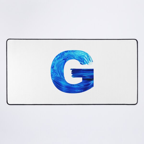 Item preview, Clean Cursive G Monogram | Minimalist Paint Stroke Initial Design designed and sold by Raj-Designs.