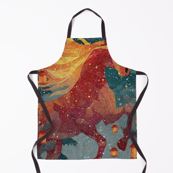 Item preview, Flaming Stallion of Winter Nights designed and sold by Turocks.