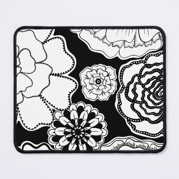 Item preview, Flowers on black designed and sold by ZeborahGrace.