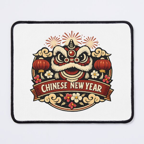 Item preview, Vintage Chinese New Year – Retro Traditional Celebration Logo designed and sold by Dax Studio.