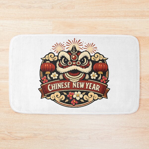 Item preview, Vintage Chinese New Year – Retro Traditional Celebration Logo designed and sold by Dax Studio.