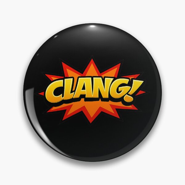 Item preview, CLANG! Comic style! designed and sold by JacobSpace.
