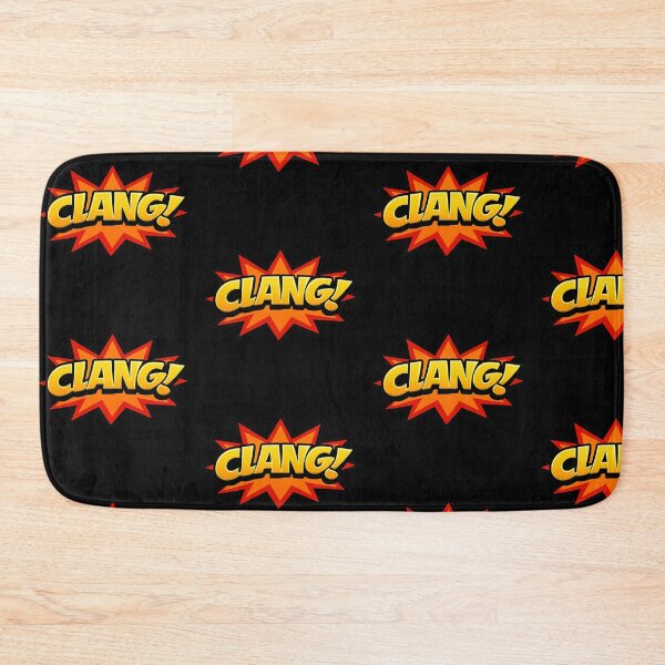 Item preview, CLANG! Comic style! designed and sold by JacobSpace.