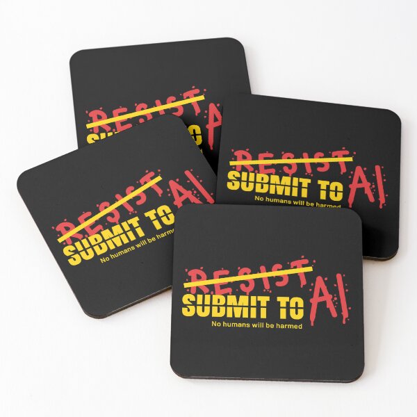 Item preview, Resist AI or Submit to It designed and sold by MySimpleFlow.