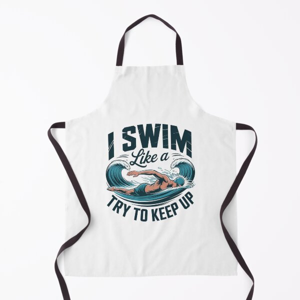 Item preview, I Swim Like A Girl Try To Keep Up Swimming Swimmer  designed and sold by VerseFarm.