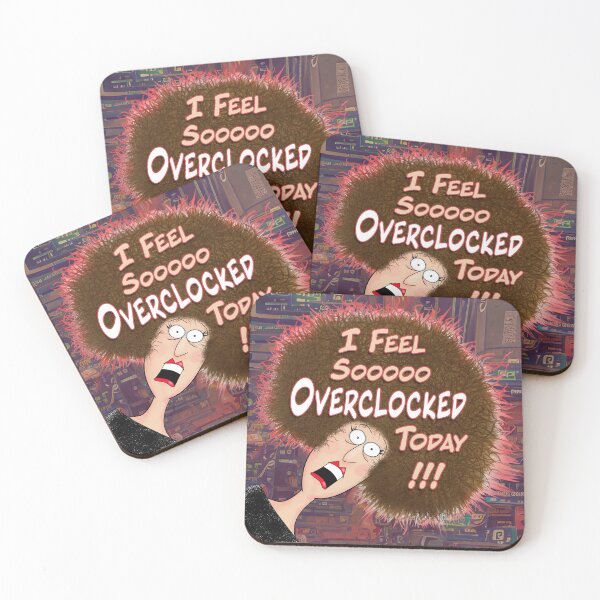 Item preview, Feeling Overclocked. designed and sold by UltraQuirky.