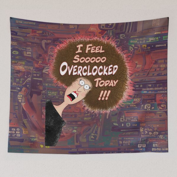 Item preview, Feeling Overclocked. designed and sold by UltraQuirky.