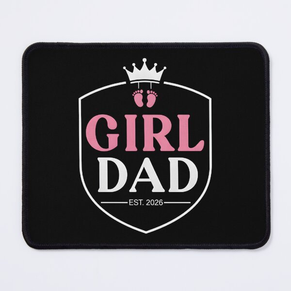 Item preview, Royal Girl Dad Established 2026 Crest designed and sold by Nocturnal-Vines.