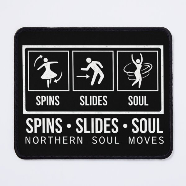 Item preview, Spins Slides Soul – Northern Soul Moves Retro Dance Design designed and sold by KentonDesignsUK.