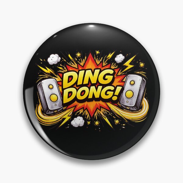 Item preview, DING-DONG! Comic style! designed and sold by JacobSpace.